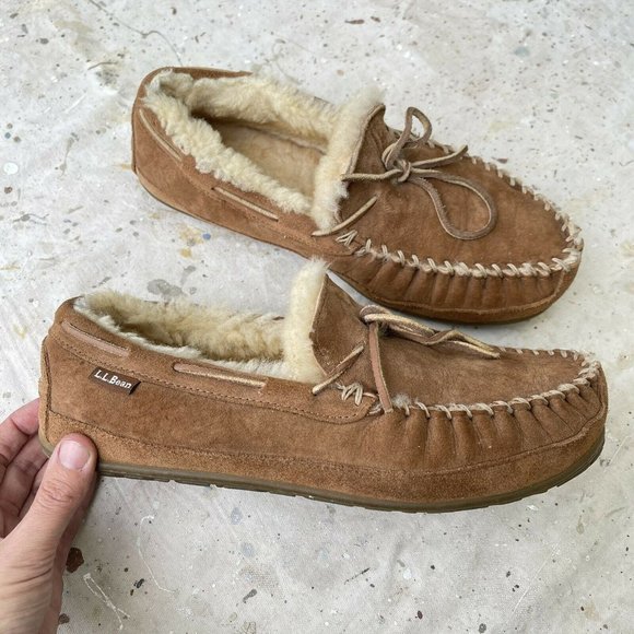 mens ll bean moccasins